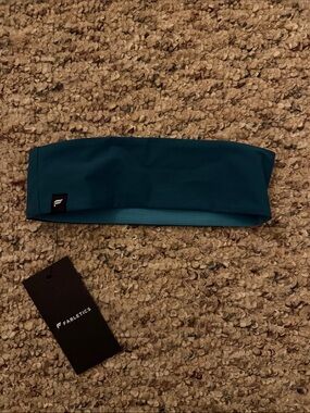 Fabletics Deep Teal Stretch Workout Headband